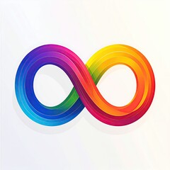 Colorful infinity symbol (3)