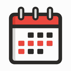 Stay Organized with this Stylish Calendar Icon, Perfect for Planning and Scheduling, a Great Visual for Reminders and Important Dates