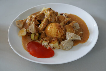 Savory Indonesian Siomay Dumplings with Peanut Sauce
