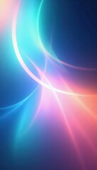 Naklejka premium Abstract Background Blue Pink Gradient Light Streaks