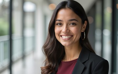 Successful young business woman. High quality