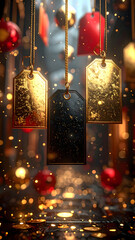 black friday tags background