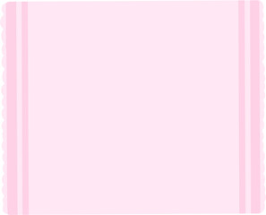 Pastel Pink Striped Tablecloth Illustration – Cute Fabric Placemat or Napkin Background Design