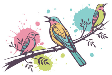 bird on branch