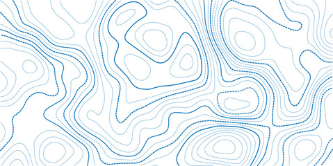 Fototapeta premium Seamless mountain topographic map green background vector. Design for wall arts, fabric , packaging , web, banner, app, wallpaper