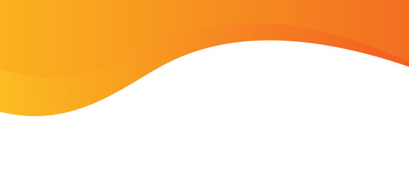 orange and white business wave banner background.  vector modern, poster, cover, flayer,