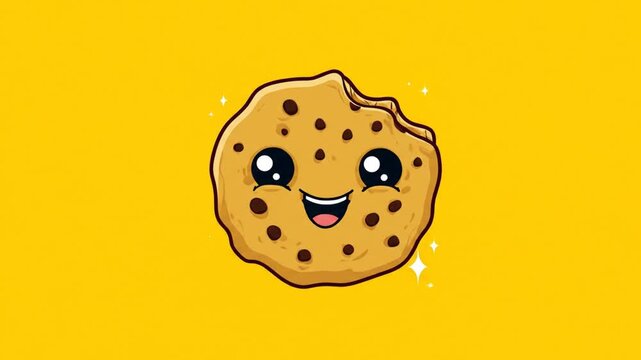 Cute cookie illustration