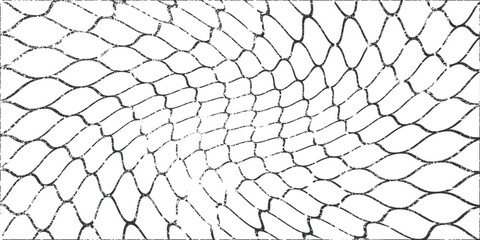 grunge texture for fishing nets pattern for sportswear or soccer goal, volleyball net, basketball hoop, hockey, athletics. vector art. eps 10