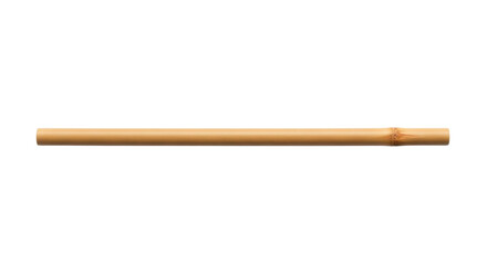 Single bamboo stick isolated PNG with Transparent Background
