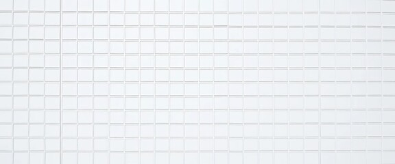 Clean white grid pattern, perfect for backgrounds or textures,  minimalist,  copy space