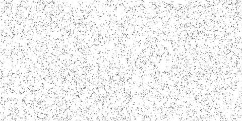 Seamless pattern of scattered grey and white irregular mosaic tiles on a white background texture
