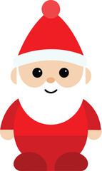 cartoon santa claus