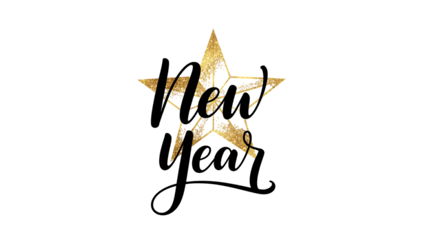 vector illustration of a new year cermony happy new year