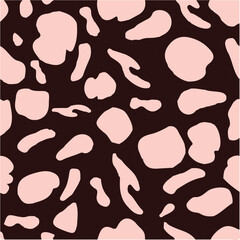 Abtract multicolored vector, trendy classic style, grunge leopard cheetah skin animal print skin, trendy fashionable all over print, y2k, hand drawn art suitable for pattern © Sketch