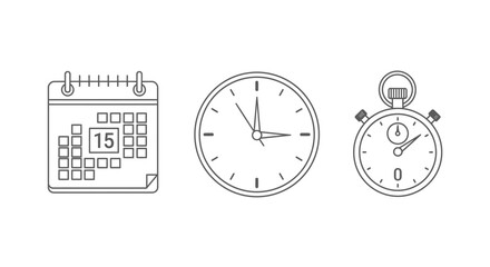 Time management and scheduling, deadline reminders, planning, appointments, and efficiency,