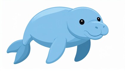 Obraz premium Manatee high-resolution creative and visually stunning artwork.