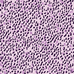 Leopard skin print, watercolor effect, black, brown, beige, and white gradients, overlapping elements, seamless pattern
