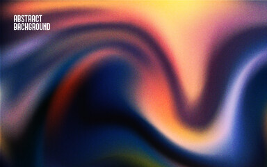 Colorful Abstract Grain Background with Vibrant Gradient