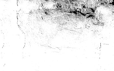 Naklejka premium Rough, scratch, splatter grunge pattern design brush strokes. Overlay texture. Faded black-white dyed paper texture. Sketch grunge design. Use for poster, cover, banner, mock-up, stickers layout.