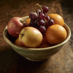 Fruit bowl still life
