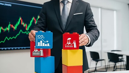 Building a Sustainable Future: Corporate Strategy for Carbon Reduction - Powered by Adobe