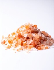 Pile of colorful rock salt