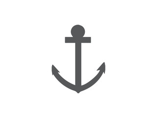 Anchor Icon | Nautical Vector Symbol | Marine Design illustration design 