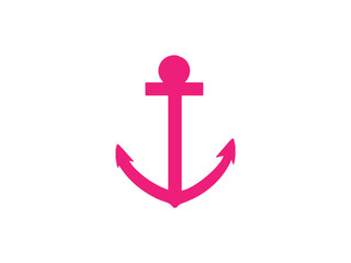 Anchor Icon | Nautical Vector Symbol | Marine Design illustration design 