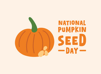 National Pumpkin Seed Day. October.