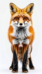 Portrait of a red fox