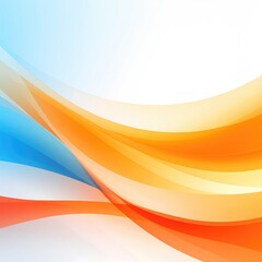 Abstract waves of color