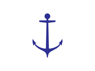Anchor Icon | Nautical Vector Symbol | Marine Design illustration design 