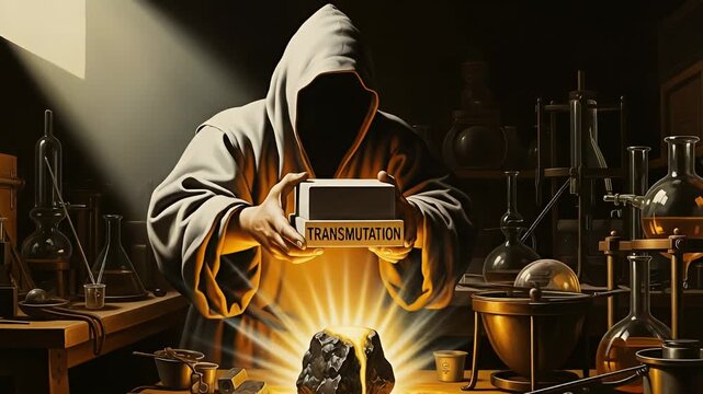 Alchemist's Transmutation: Laboratory Experiment in Medieval Fantasy