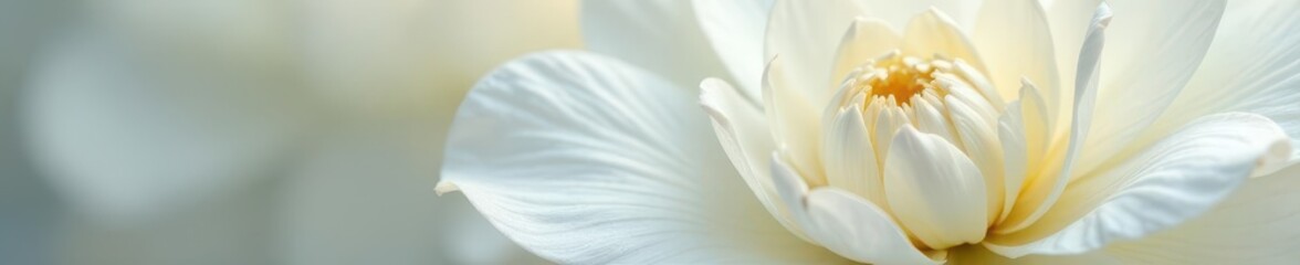 Delicate white petals, intricate veining, soft textures, blossom, floral design