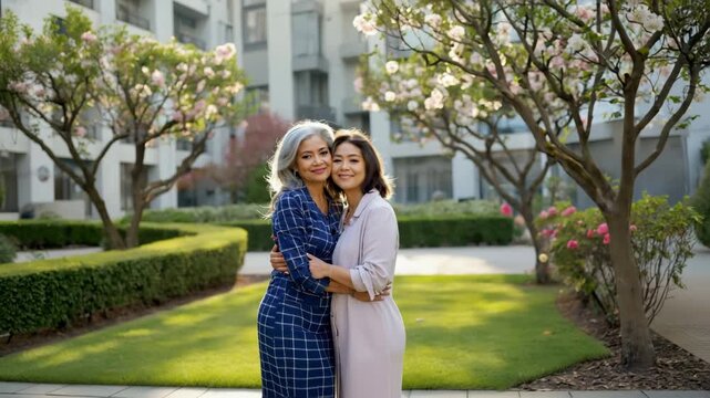 Liebendes gleichgeschlechtliches Paar &ndash; Zwei Frauen in inniger Zweisamkeit