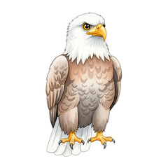 Eagles in white head-tail