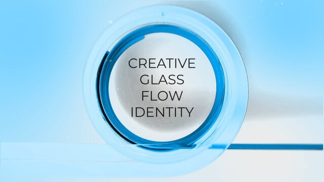 Crystal Glass Motion Logo