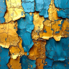 Abstract cracked paint texture