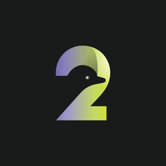 Obraz premium Technology abstract Logo design vector icon