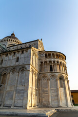 Obraz premium Historic architectural buildings. Pisa, Italy