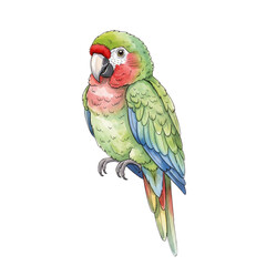 Fototapeta premium Macaw in Green-winged