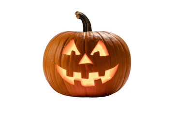 Jackolantern isolated on transparent background