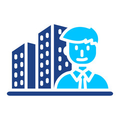 Employee Simple Vector Icon Collection