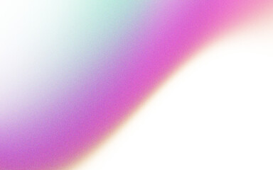 Abstract vibrant gradient with a dark curved edge