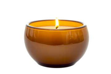 Fragrant Scented Candle Isolated on transparent background