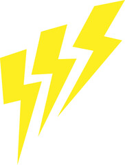 Lightning cartoon colorful pattern