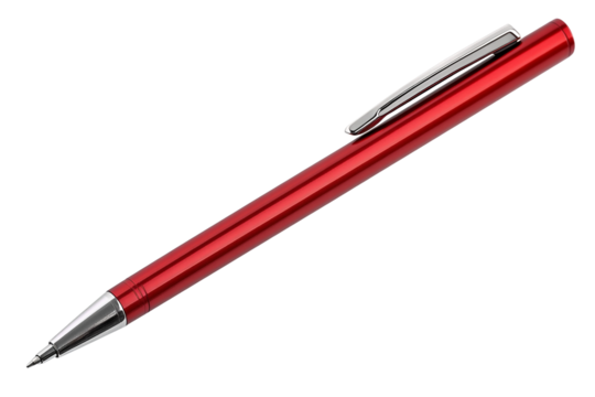 Classic pen isolated on transparent background