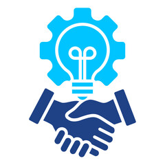 Coworker Simple Vector Icon Collection