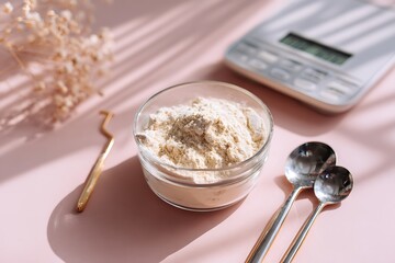 Baking Ingredients Still Life