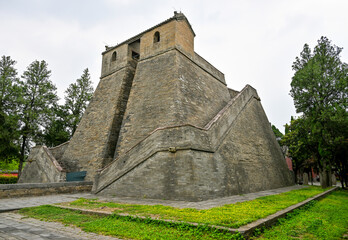 Fototapeta premium Dengfeng City, Henan Province World Cultural Heritage Observatory